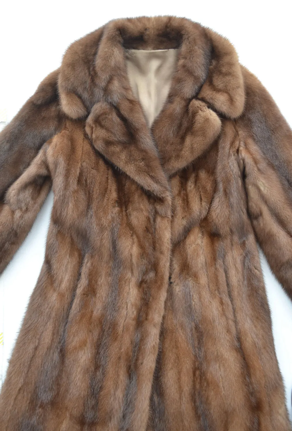 1950s Brown Mink Schiaparelli Paris