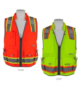 3A  Safety PROFESSIONAL TWO-TONE SURVEYOR VEST