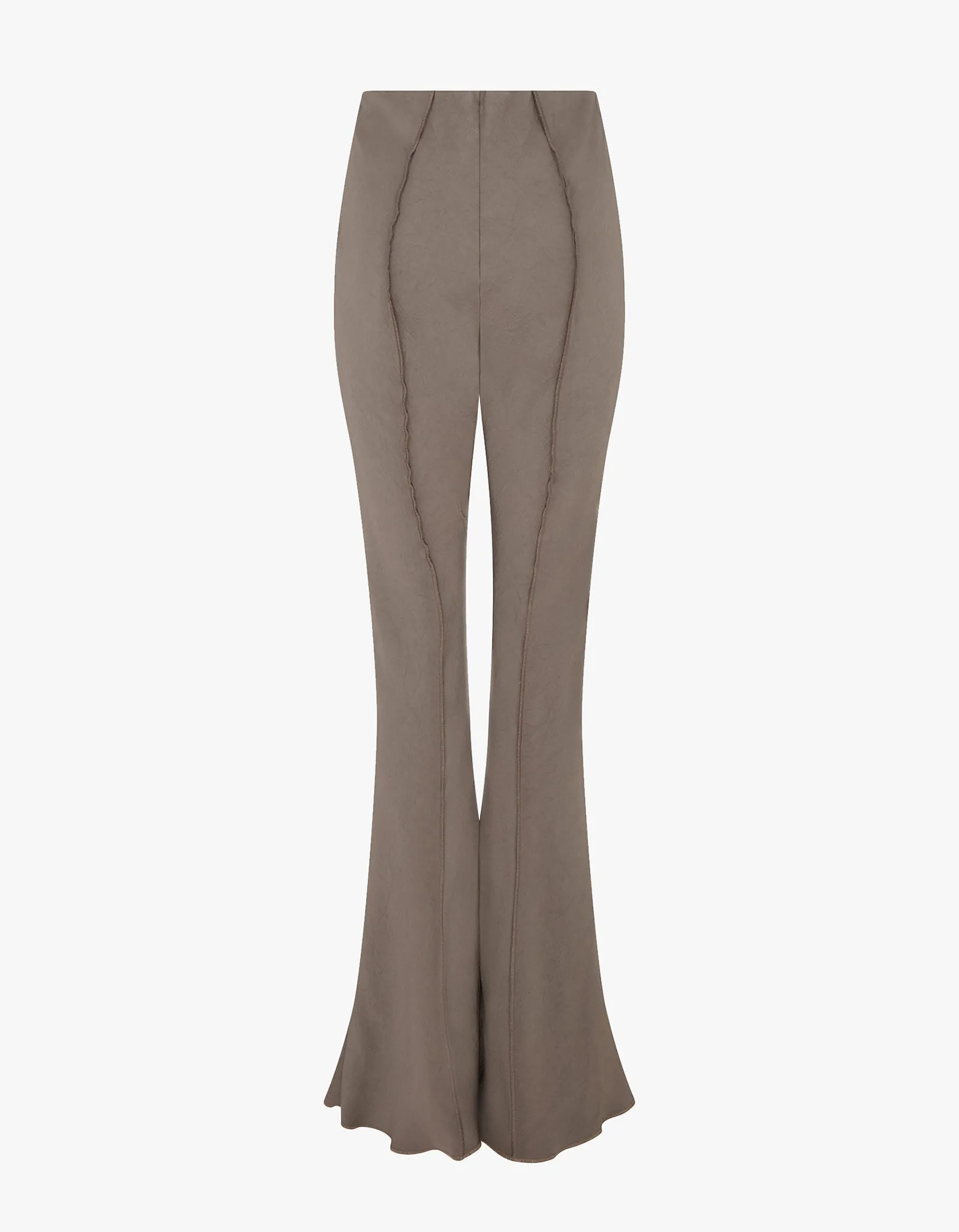 Babylock Flare Trousers - Taupe