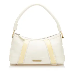 Burberry Leather Baguette (SHG-17852)