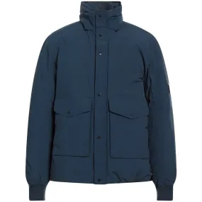 C P Company Micro M Recycled Down Jacket Total Eclipse Coat