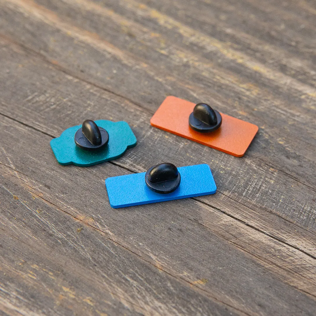 Clean Logo Enamel Pin