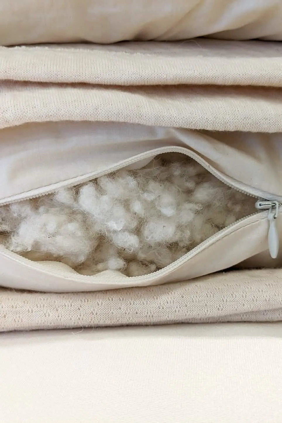 Custom Organic Wool Pillow
