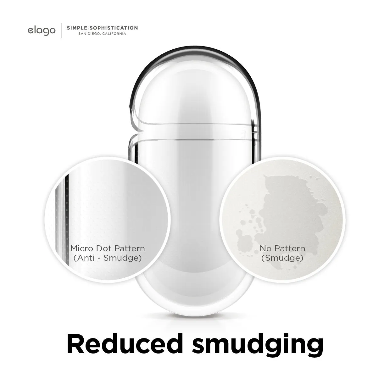 ELAGO Clear Hang Case for AirPods 3