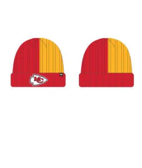 KANSAS CITY CHIEFS TORCH RED FRACTURE 47 CUFF KNIT - '47 Brand
