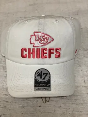 Kansas City Chiefs WHITE PINK 47 CLEAN UP - '47 Brand