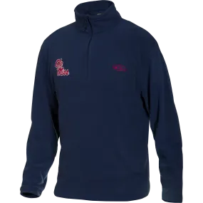 Ole Miss Camp Fleece 1/4 Zip Pullover