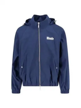 Palm logo printing hooded jacket 271708