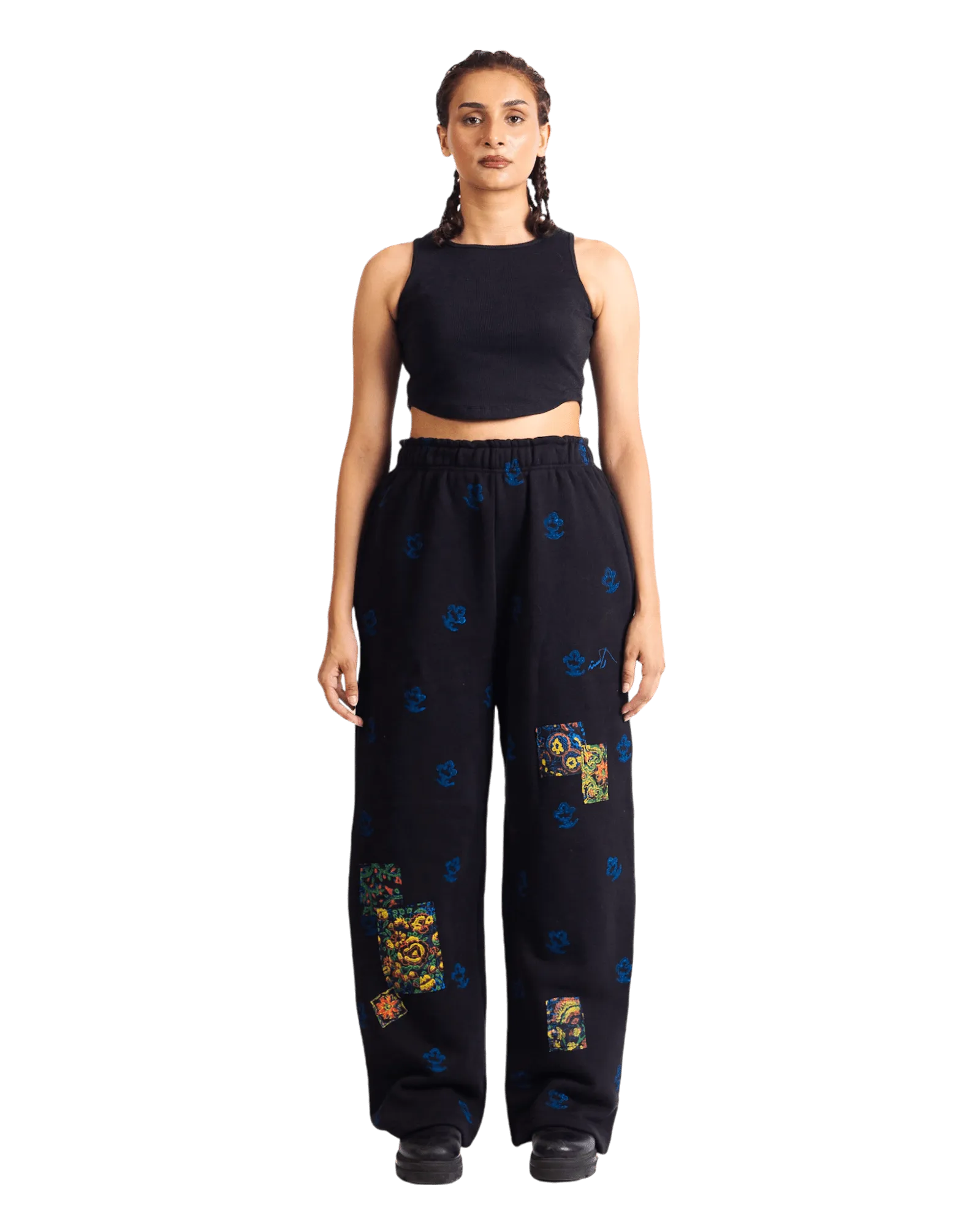 PATCHWORK BLOCKPRINT SWEATPANTS V2
