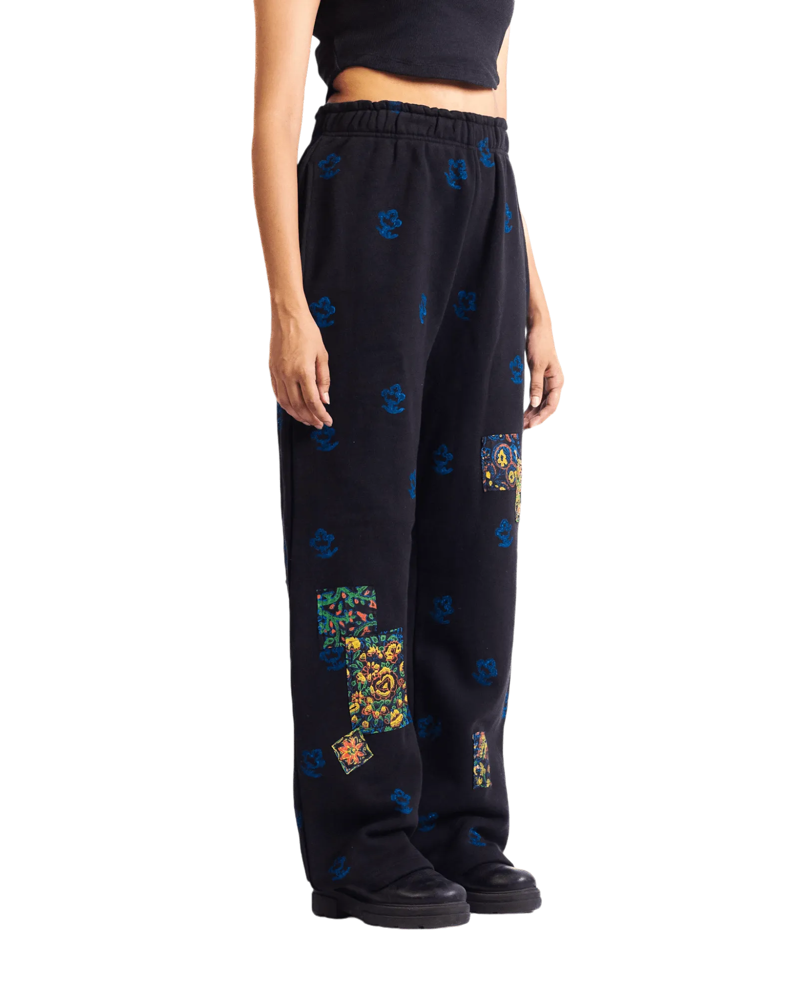 PATCHWORK BLOCKPRINT SWEATPANTS V2