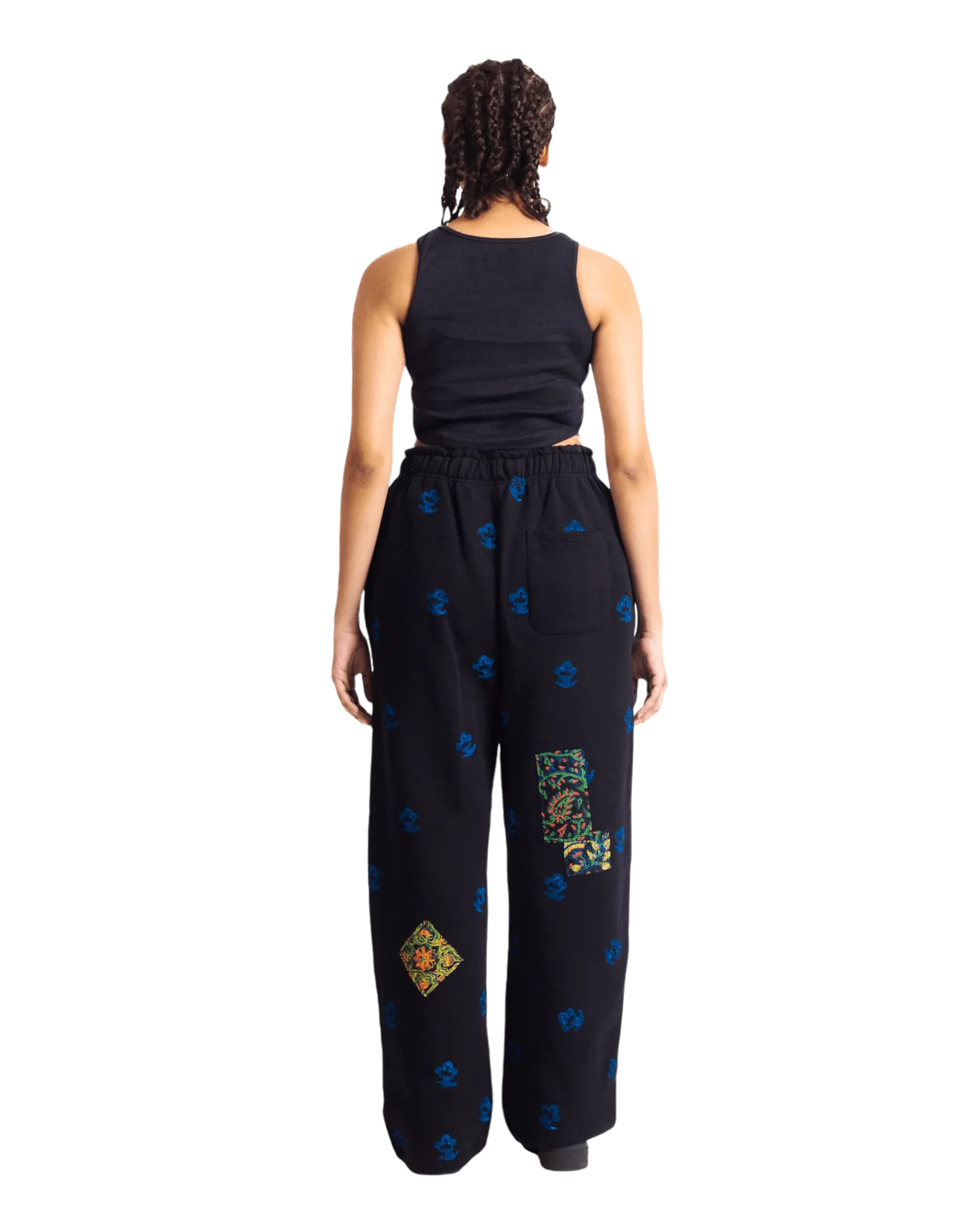 PATCHWORK BLOCKPRINT SWEATPANTS V2