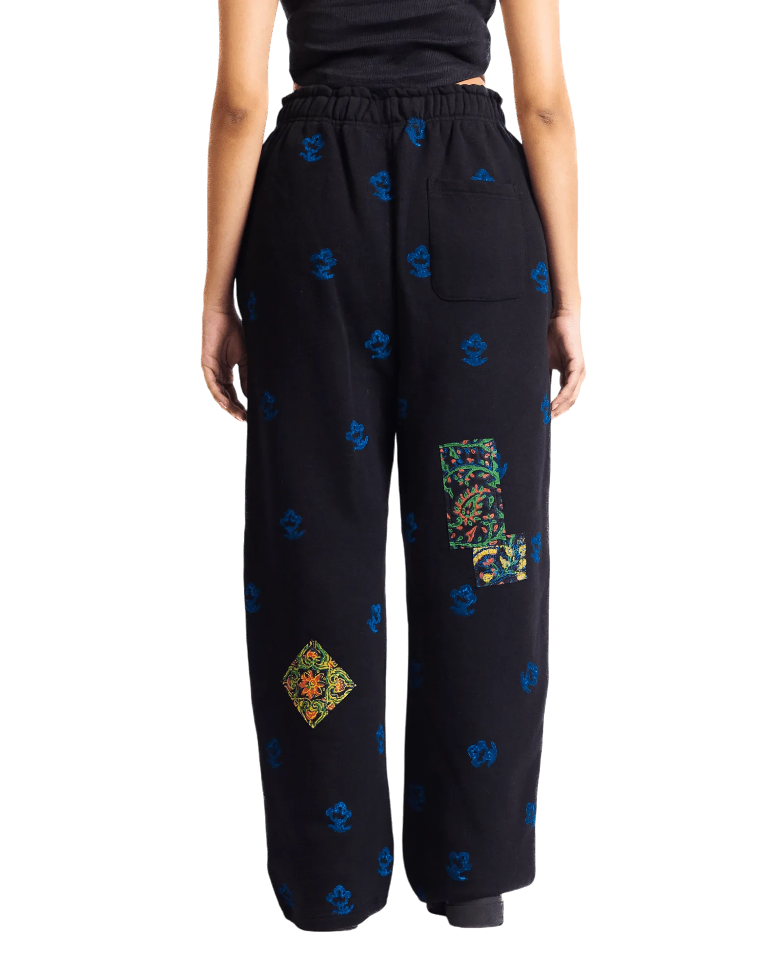 PATCHWORK BLOCKPRINT SWEATPANTS V2