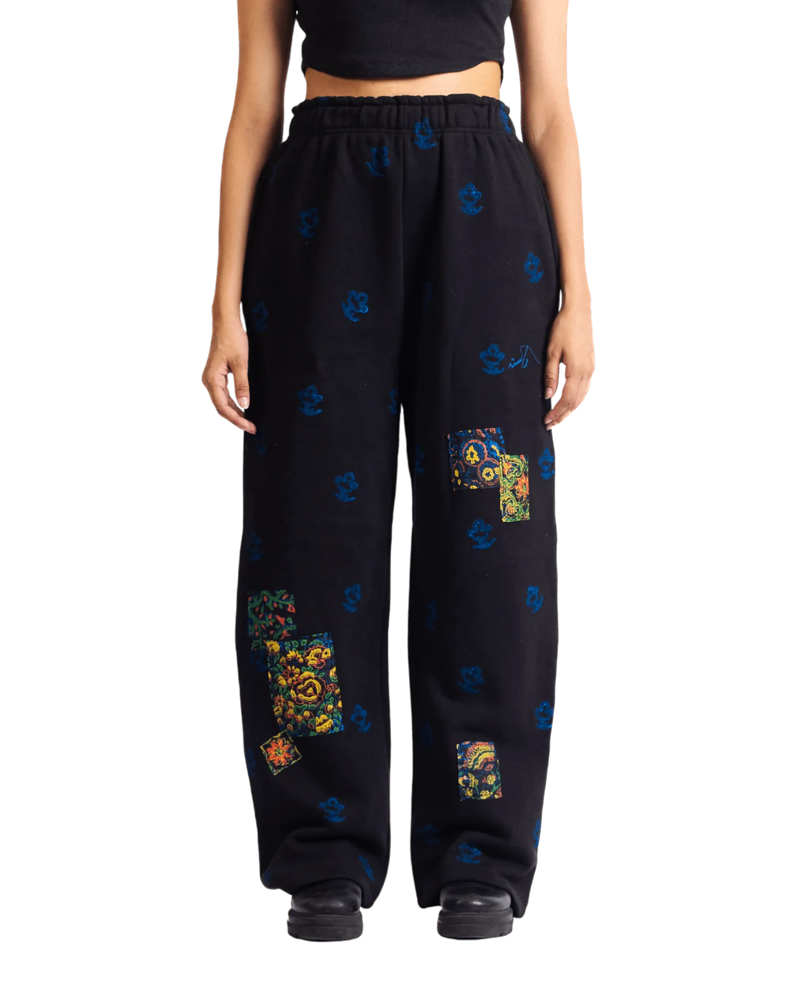 PATCHWORK BLOCKPRINT SWEATPANTS V2
