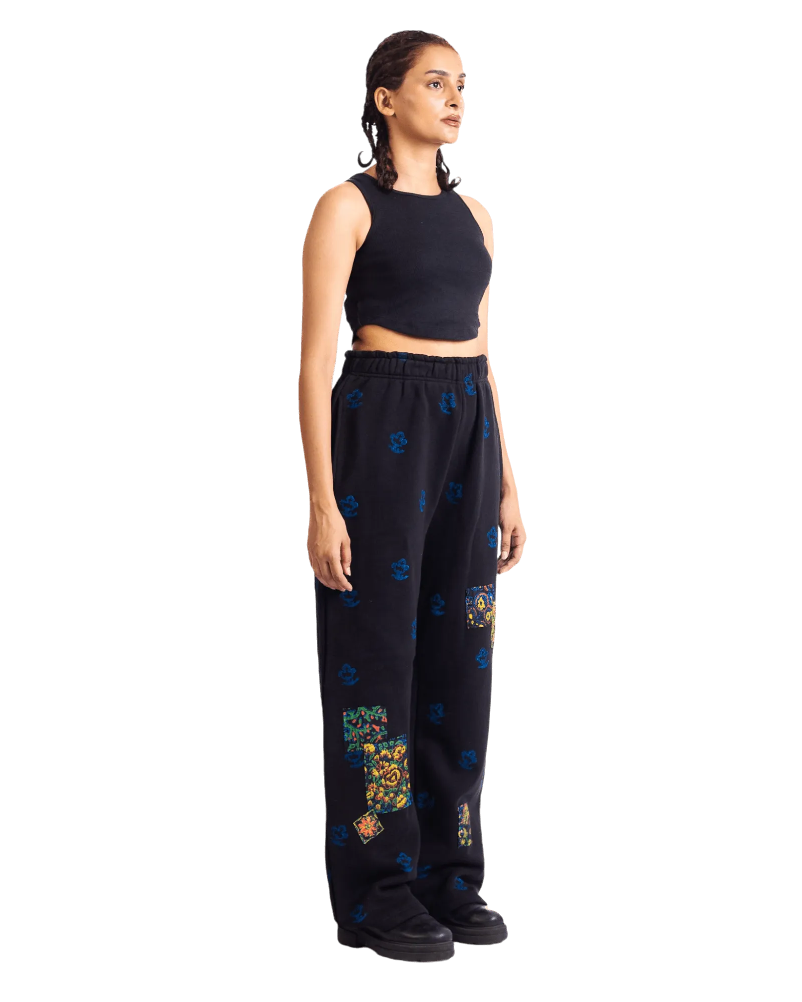 PATCHWORK BLOCKPRINT SWEATPANTS V2