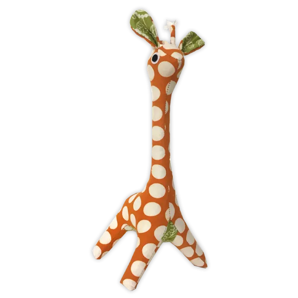 Spice Scrappy Patchwork Baby Giraffe