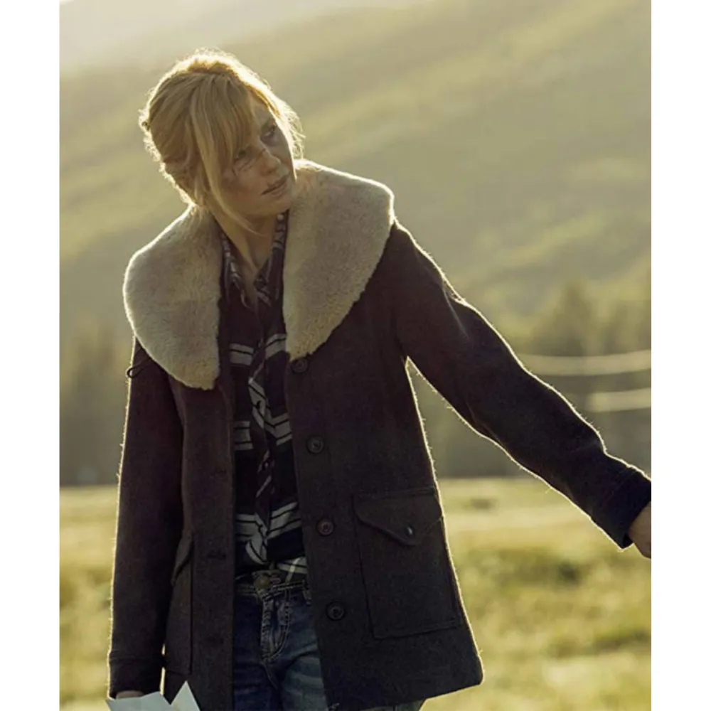 Yellowstone Beth Dutton Fur Coat