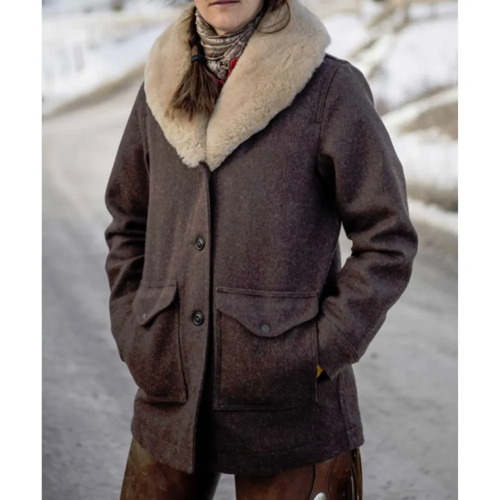Yellowstone Beth Dutton Fur Coat